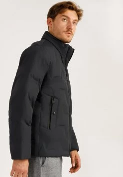 Finn Flare Herren Winterjacke - Black -Finn Flare Verkaufsladen e03e32b0280f489e9df638e32ee3247d