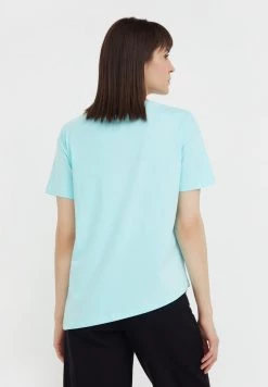 Finn Flare Damen T-Shirt Basic - Turquois 10 Finn Flare Damen T-Shirt Basic - Turquois -Finn Flare Verkaufsladen e0580bc48dc6411fa95d93b07917c1d1