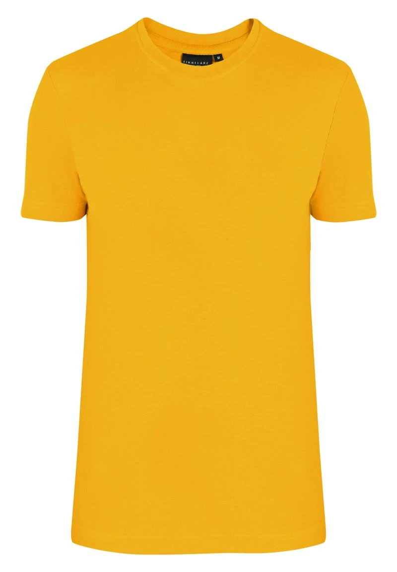 Finn Flare Herren T-Shirt Basic - Yellow 8 Finn Flare Herren T-Shirt Basic - Yellow – Bild 6