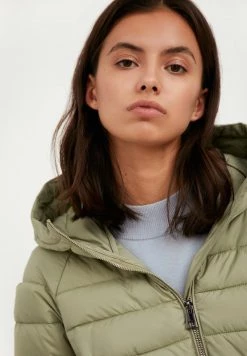 Finn Flare Damen Wintermantel - Light Green -Finn Flare Verkaufsladen e152cc3d0ee6419792d2a6360821d93e