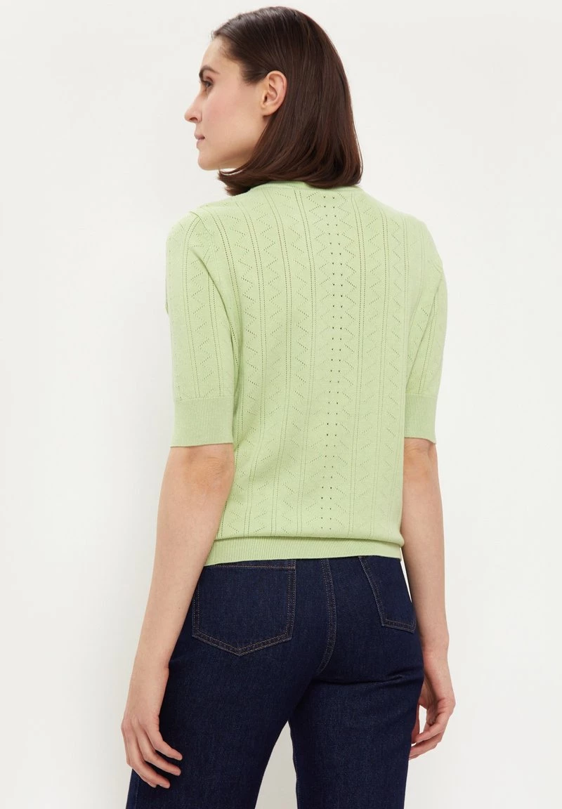 Finn Flare Strickpullover - Light Green | Damen 5 Finn Flare Strickpullover - Light Green | Damen – Bild 3
