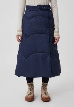 Finn Flare Damen A-Linien-Rock - Dark Blue