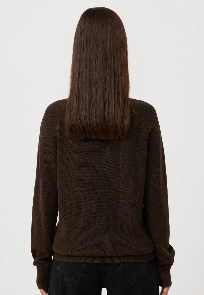 Finn Flare Damen Strickpullover - Brown 5 Finn Flare Damen Strickpullover - Brown – Bild 3