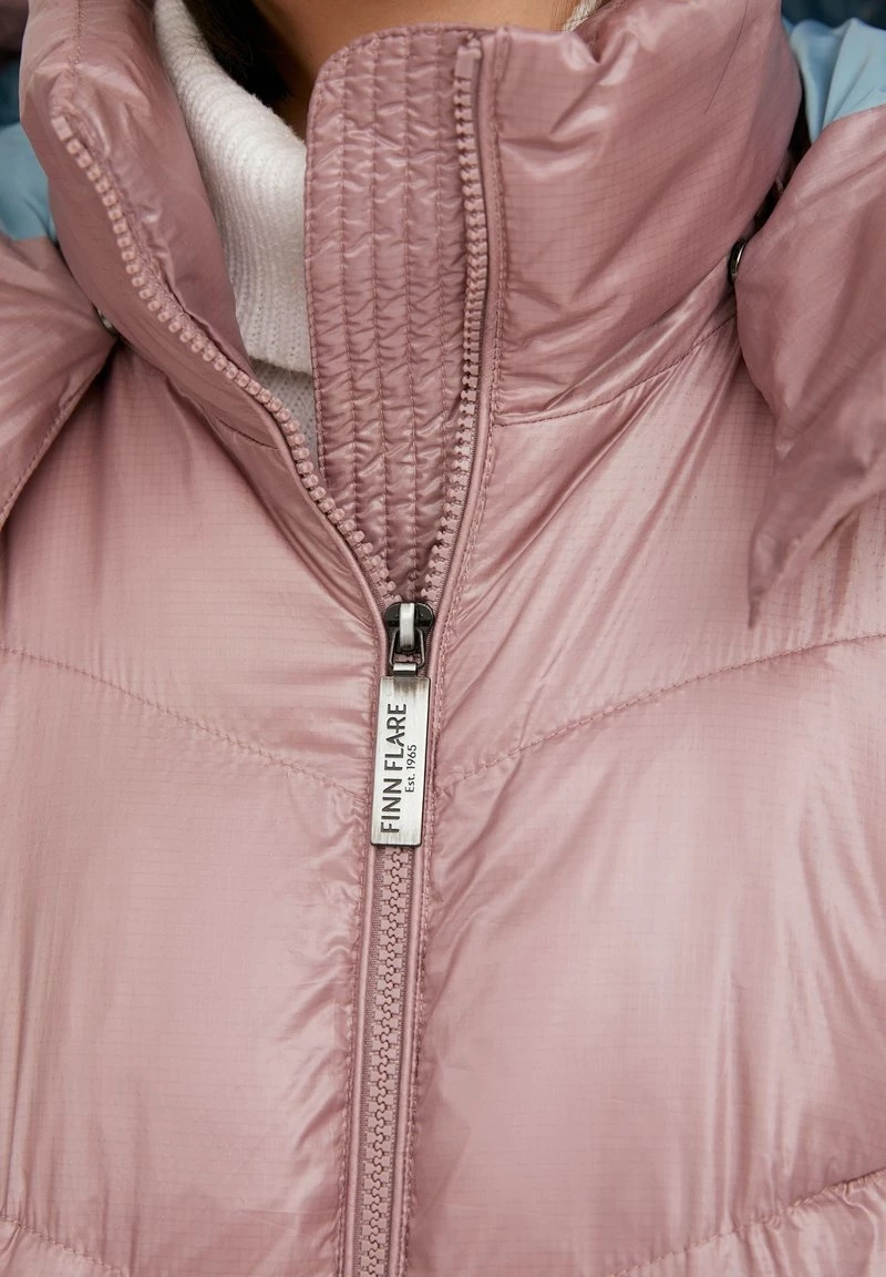 Finn Flare Damen Winterjacke - Grey-pink 8 Finn Flare Damen Winterjacke - Grey-pink – Bild 6