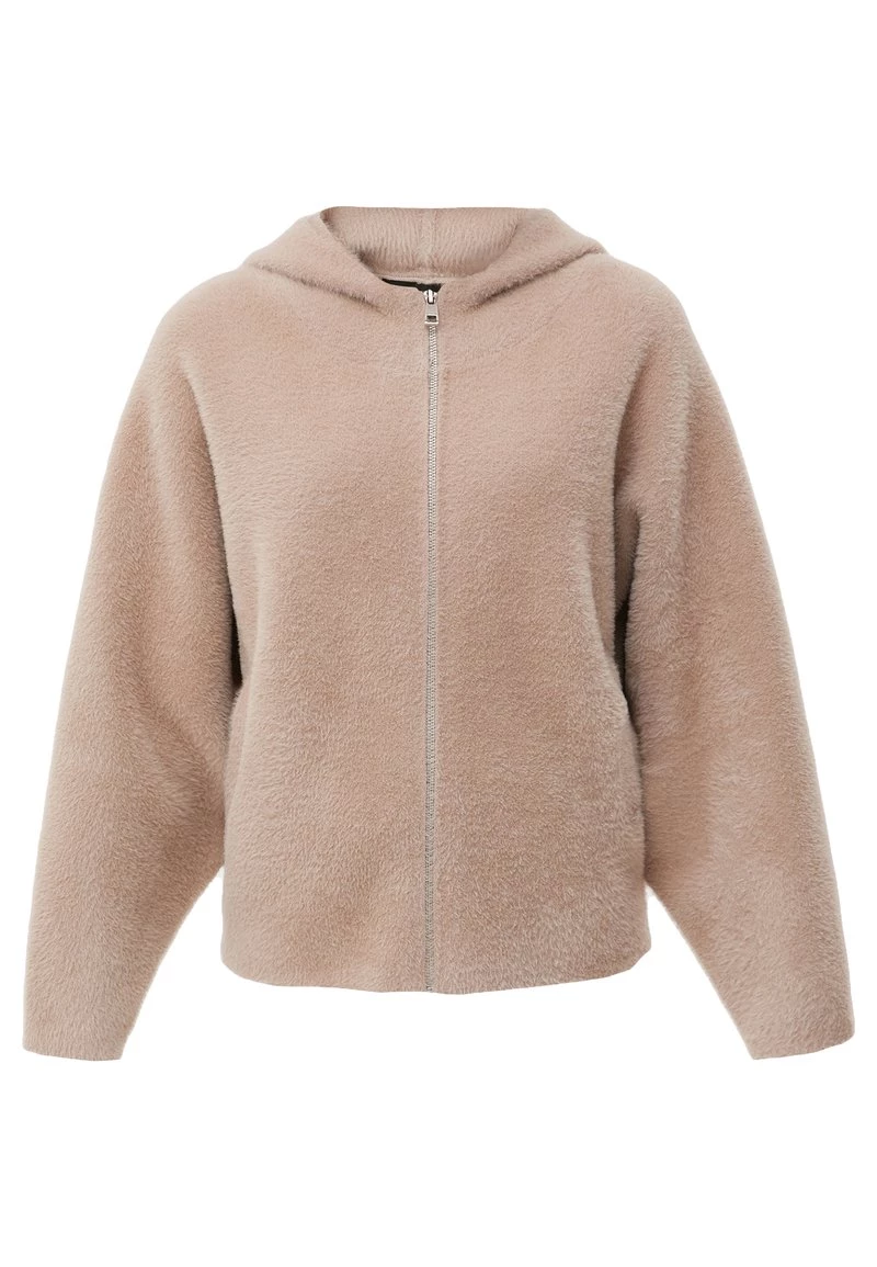 Finn Flare Damen Fleecejacke - Light Beige 7 Finn Flare Damen Fleecejacke - Light Beige – Bild 5