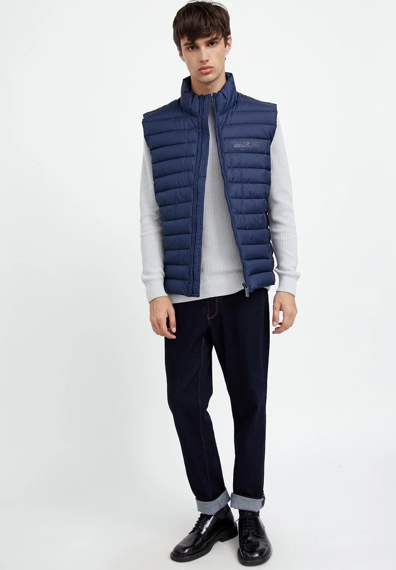 Finn Flare Herren Weste - Dark Blue 4 Finn Flare Herren Weste - Dark Blue – Bild 2