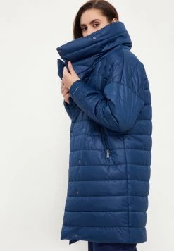 Finn Flare Damen Wintermantel - Dark Blue -Finn Flare Verkaufsladen e447ac3d143346249cbe8886bebef1a2