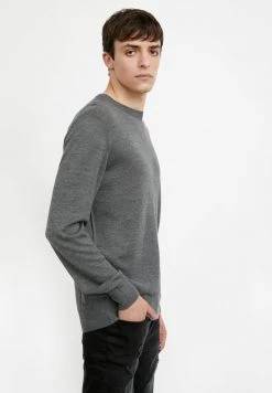 Finn Flare Herren Sweatshirt - Grey -Finn Flare Verkaufsladen e4d1d33393ca43ea8092b5354c89dc89