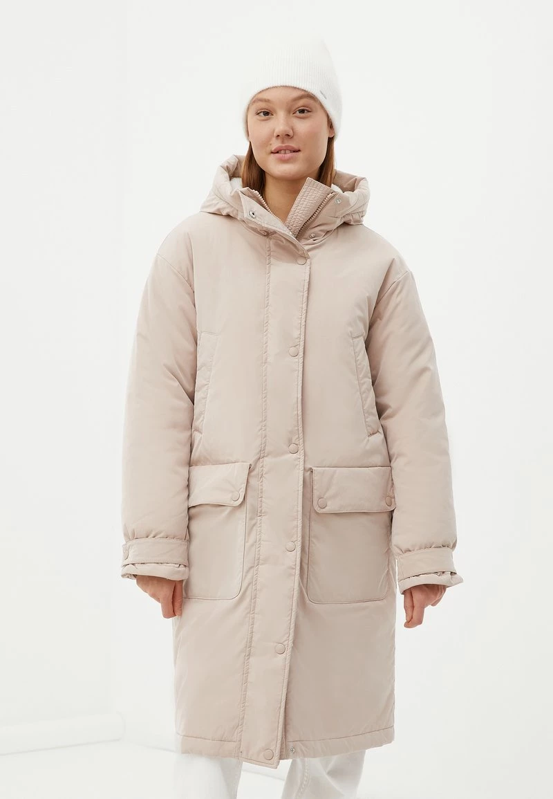 Finn Flare Damen Wintermantel - Beige 3 Finn Flare Damen Wintermantel - Beige