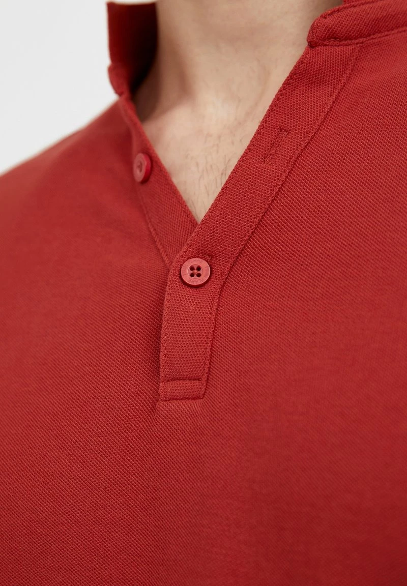 Finn Flare Herren Langarmshirt - Red-brown 8 Finn Flare Herren Langarmshirt - Red-brown – Bild 6