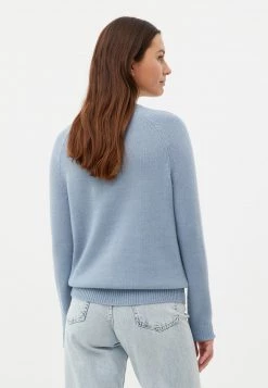 Finn Flare Strickpullover - Light Blue | Damen -Finn Flare Verkaufsladen e652b53c484740049c129862c5a998f3