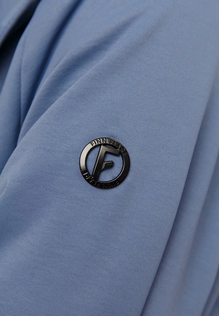 Finn Flare Damen MIT PRAKTISCHER KAPUZE - Klassischer Mantel - Blue 7 Finn Flare Damen MIT PRAKTISCHER KAPUZE - Klassischer Mantel - Blue – Bild 5