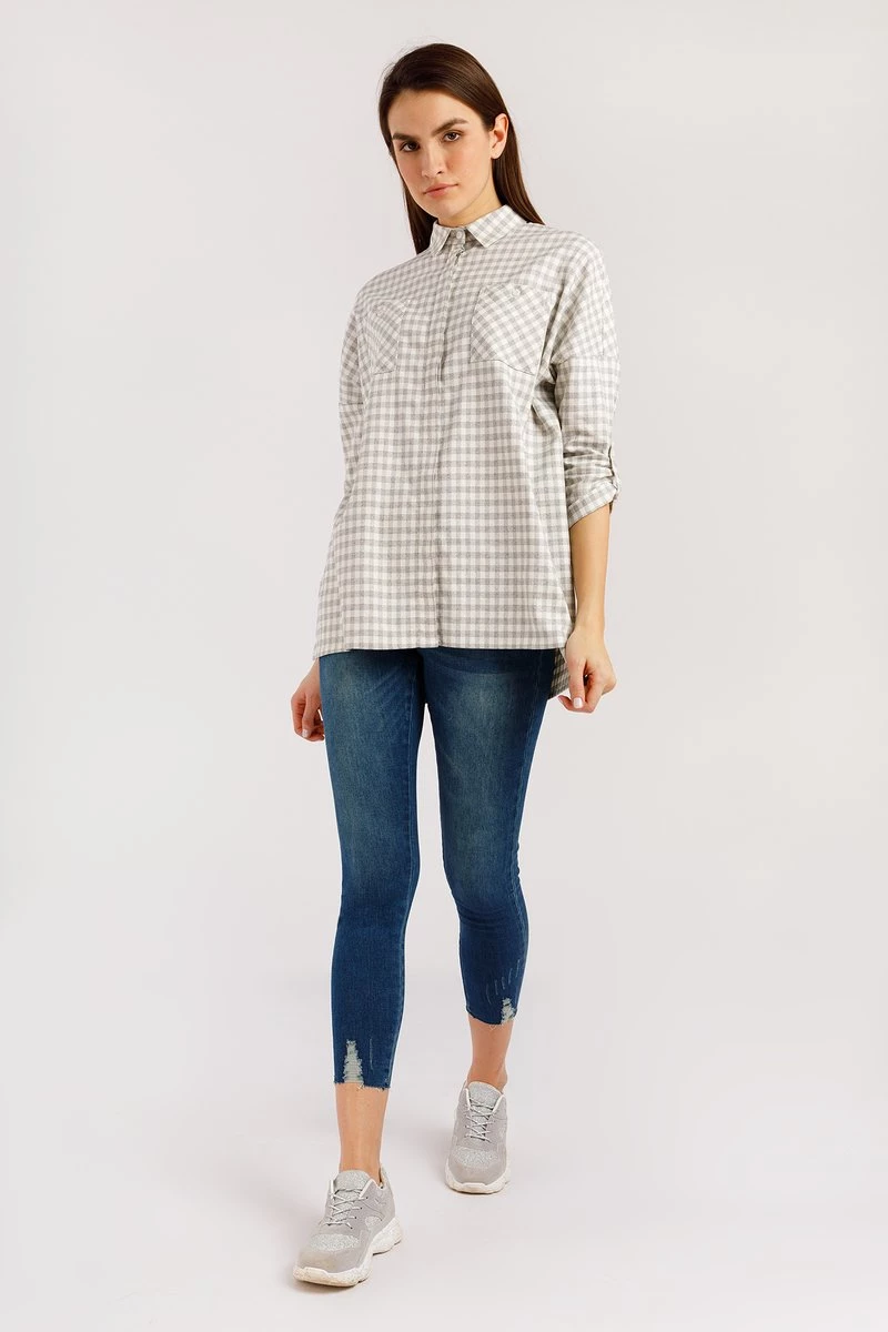 Finn Flare Jeans Slim Fit - Denim | Damen 4 Finn Flare Jeans Slim Fit - Denim | Damen – Bild 2