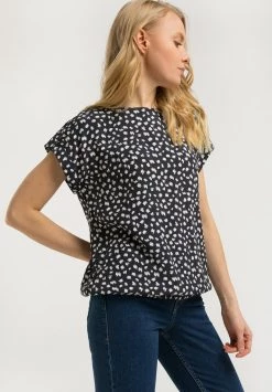 Finn Flare Damen MIT ALLOVERDRUCK - Bluse - Cosmic Blue 12 Finn Flare Damen MIT ALLOVERDRUCK - Bluse - Cosmic Blue -Finn Flare Verkaufsladen e6761fd324e842f4bc3739bc6a175342