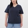 Finn Flare Damen T-Shirt Basic - Dark Blue 1 Finn Flare Damen T-Shirt Basic - Dark Blue -Finn Flare Verkaufsladen e6be96c1da7a4ec39dea66c13690f66b