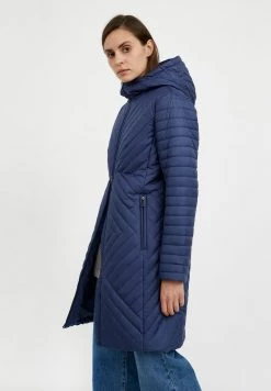 Finn Flare Damen Wintermantel - Dark Blue -Finn Flare Verkaufsladen e73ecbed821643219925d1c3ac02473c