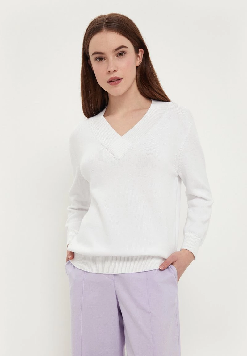 Finn Flare Strickpullover - White | Damen 3 Finn Flare Strickpullover - White | Damen