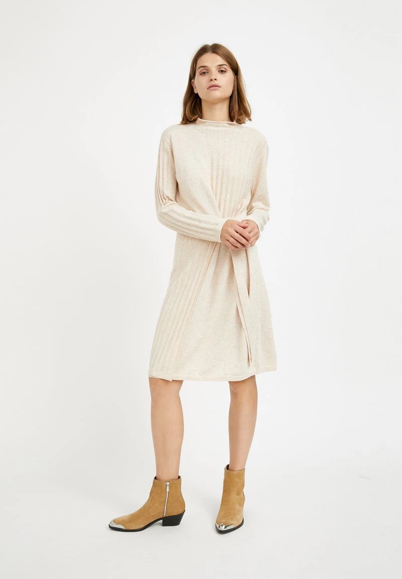 Finn Flare Strickkleid - White | Damen 4 Finn Flare Strickkleid - White | Damen – Bild 2