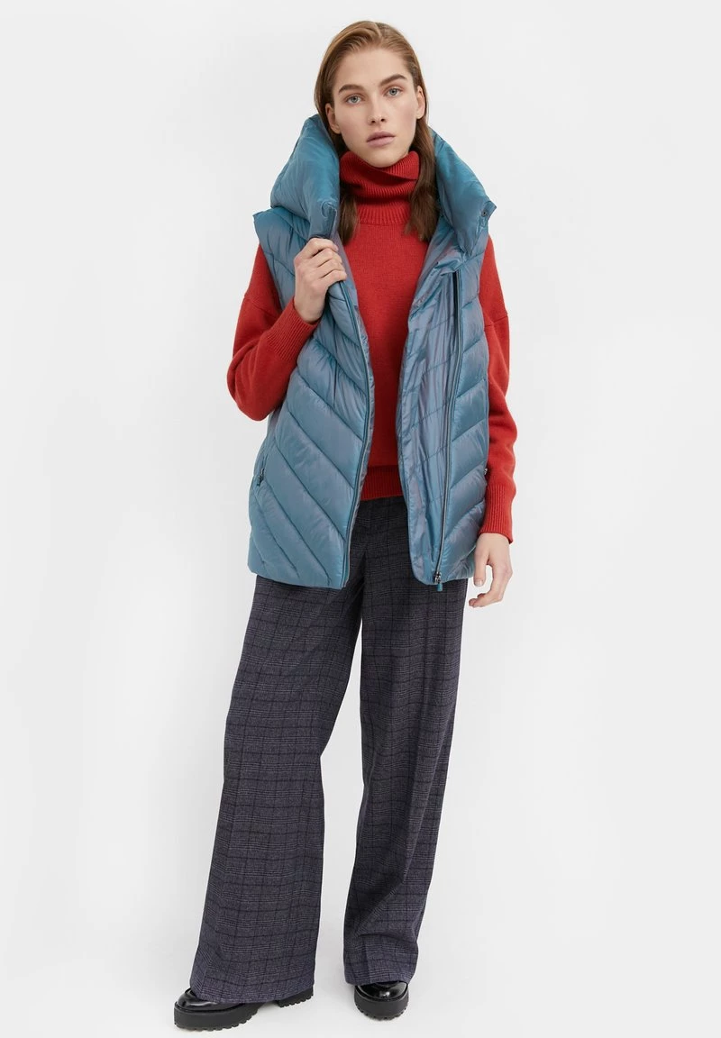 Finn Flare Damen STEPPWESTE - Weste - Blue 4 Finn Flare Damen STEPPWESTE - Weste - Blue – Bild 2