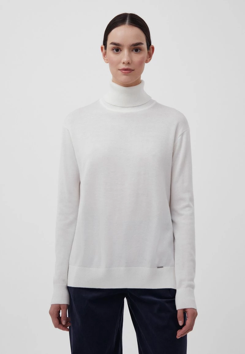 Finn Flare Damen Strickpullover - White 3 Finn Flare Damen Strickpullover - White