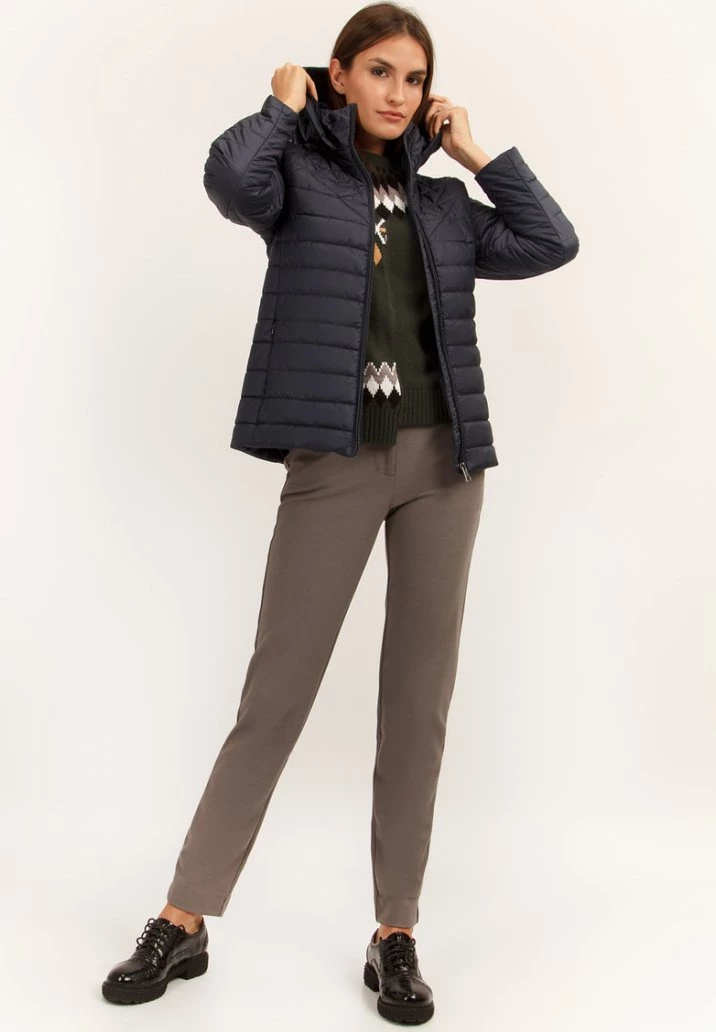 Finn Flare Damen MIT STEPPMUSTER - Winterjacke - Dark Blue 4 Finn Flare Damen MIT STEPPMUSTER - Winterjacke - Dark Blue – Bild 2