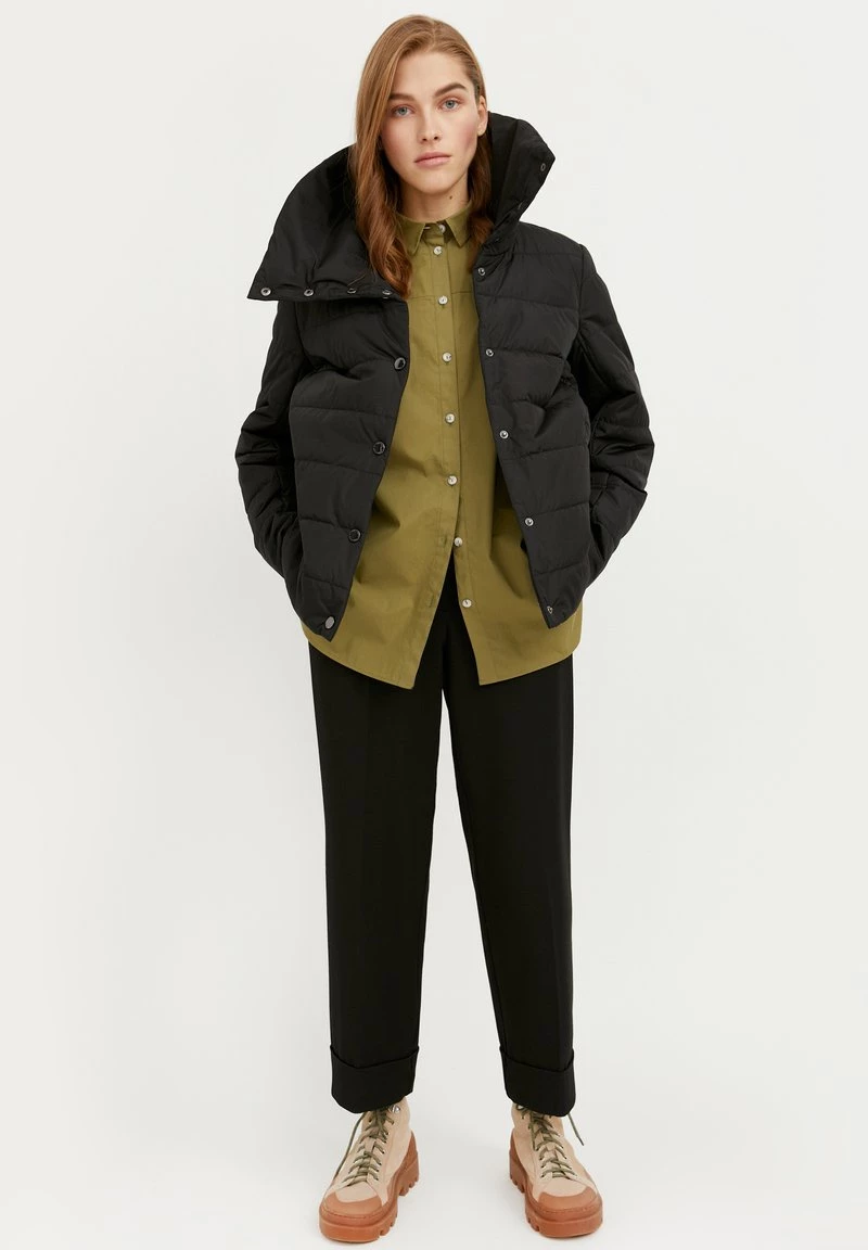 Finn Flare Damen Winterjacke - Black 4 Finn Flare Damen Winterjacke - Black – Bild 2