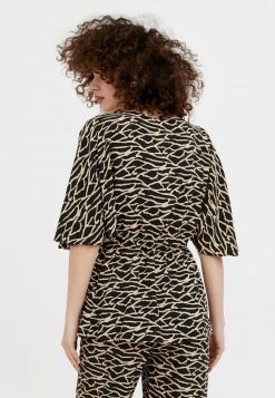 Finn Flare Damen Bluse - Black -Finn Flare Verkaufsladen e900bda19dfc4e798c2a1ff1798f3059