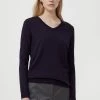 Finn Flare Damen Strickpullover - Plum 1 Finn Flare Damen Strickpullover - Plum -Finn Flare Verkaufsladen e98b2d44ccca4a0d82c5838296b6e844