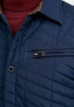 Finn Flare Herren Übergangsjacke - Dark Blue -Finn Flare Verkaufsladen e99a921555944caf969836cda92af9b8