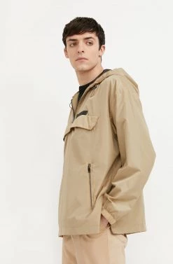 Finn Flare Herren Windbreaker - Beige -Finn Flare Verkaufsladen e9afcc69ba9a4a808567d968c77b7733