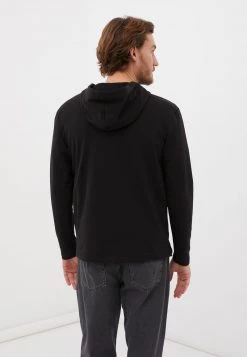 Finn Flare Herren Kapuzenpullover - Black -Finn Flare Verkaufsladen ea3ed83c909c4c1e932ed45516ca37ef