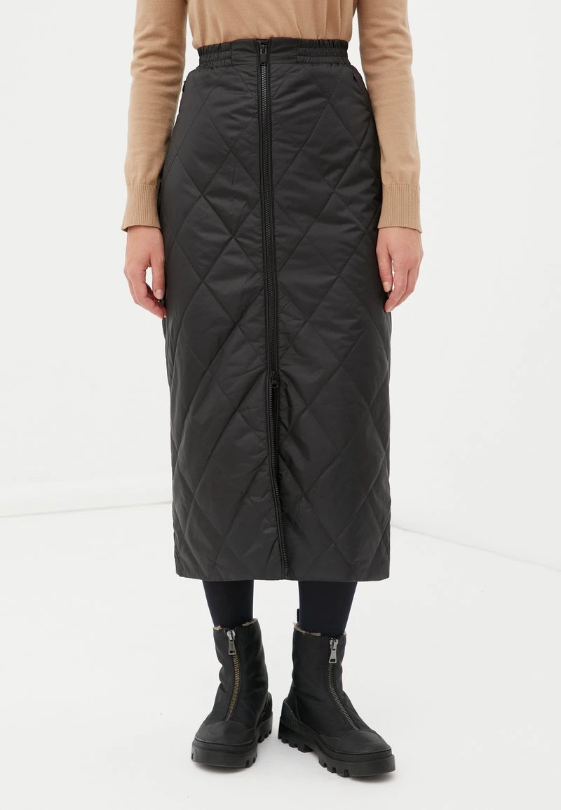 Finn Flare Damen Bleistiftrock - Black 3 Finn Flare Damen Bleistiftrock - Black