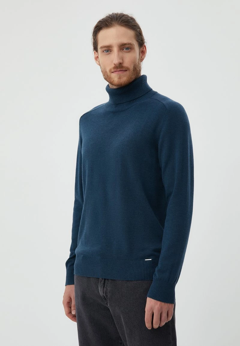 Finn Flare Herren BASIC - Strickpullover - Dark Turquois 7 Finn Flare Herren BASIC - Strickpullover - Dark Turquois – Bild 5