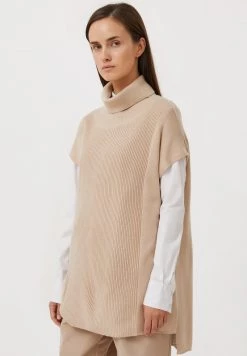 Damen FINN FLARE ROLLKRAGEN - T-Shirt Basic - Beige-brown -Finn Flare Verkaufsladen ec2f323f03d547d7a8afd3d8d3d16fe8