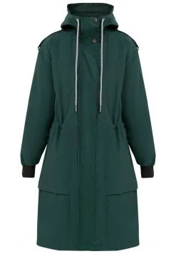Finn Flare Damen Regenjacke / Wasserabweisende Jacke - Dark Green 16 Finn Flare Damen Regenjacke / Wasserabweisende Jacke - Dark Green -Finn Flare Verkaufsladen ec51dd1d668a428883d1742b95f2ae8c