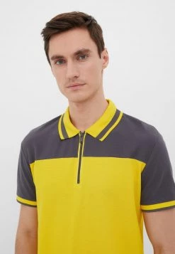 Finn Flare Herren Poloshirt - Yellow