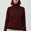 Finn Flare Damen Strickpullover - Dark Red 1 Finn Flare Damen Strickpullover - Dark Red -Finn Flare Verkaufsladen eccc3ec020864a53a1ea6794763b2fee