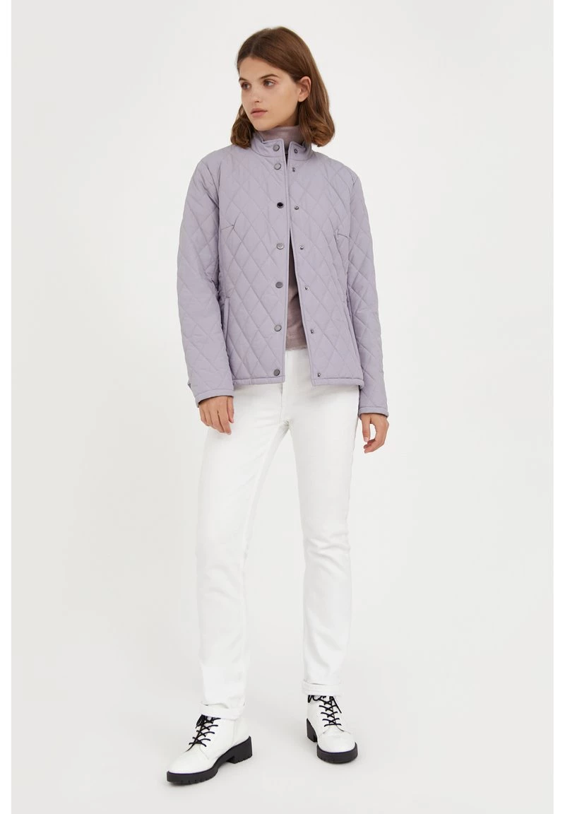 Finn Flare Übergangsjacke - Light Grey | Damen 4 Finn Flare Übergangsjacke - Light Grey | Damen – Bild 2