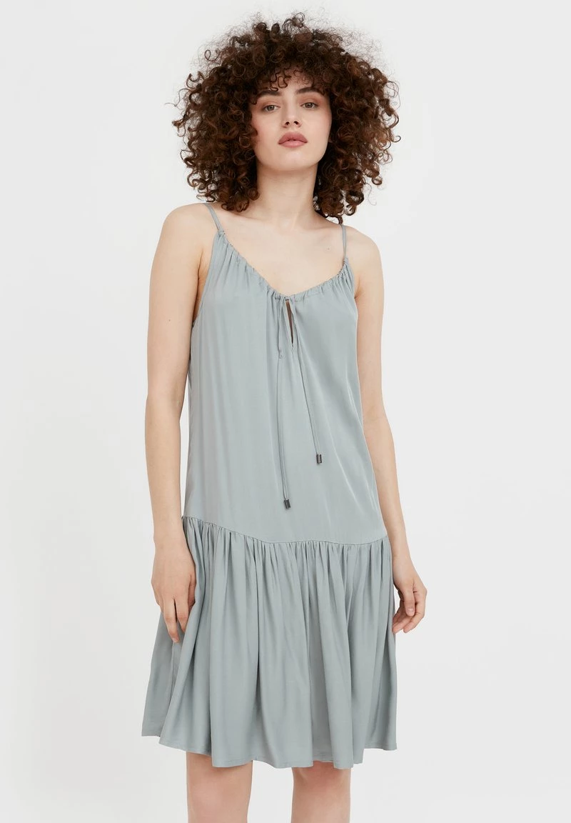 Finn Flare Damen Freizeitkleid - Grey Green 3 Finn Flare Damen Freizeitkleid - Grey Green