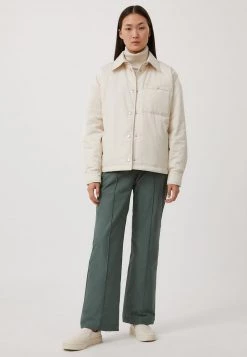 Finn Flare Damen Stoffhose - Dark Green