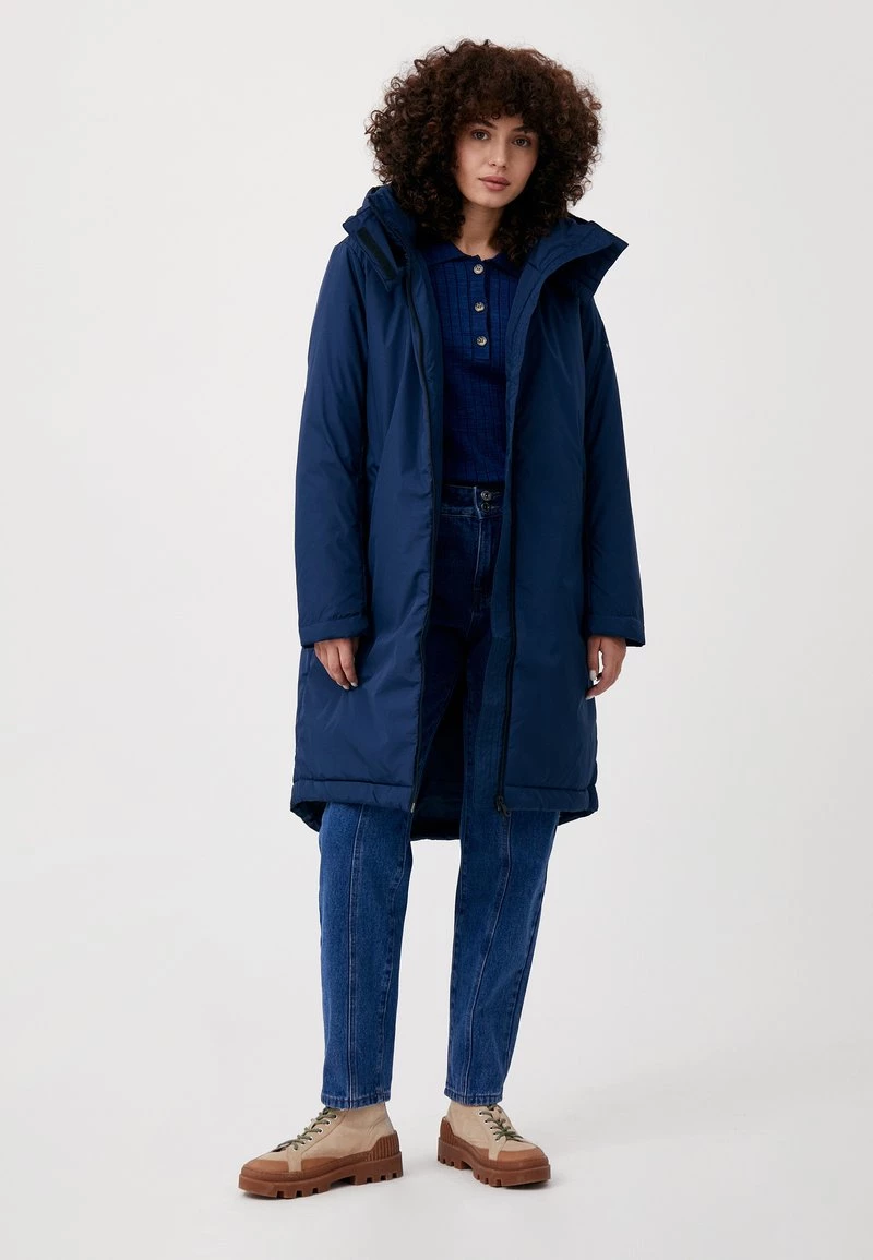 Finn Flare Damen Wintermantel - Dark Blue 4 Finn Flare Damen Wintermantel - Dark Blue – Bild 2