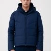 Finn Flare Herren Daunenjacke - Dark Blue -Finn Flare Verkaufsladen ee23946676c7493f9560f252210e9a86