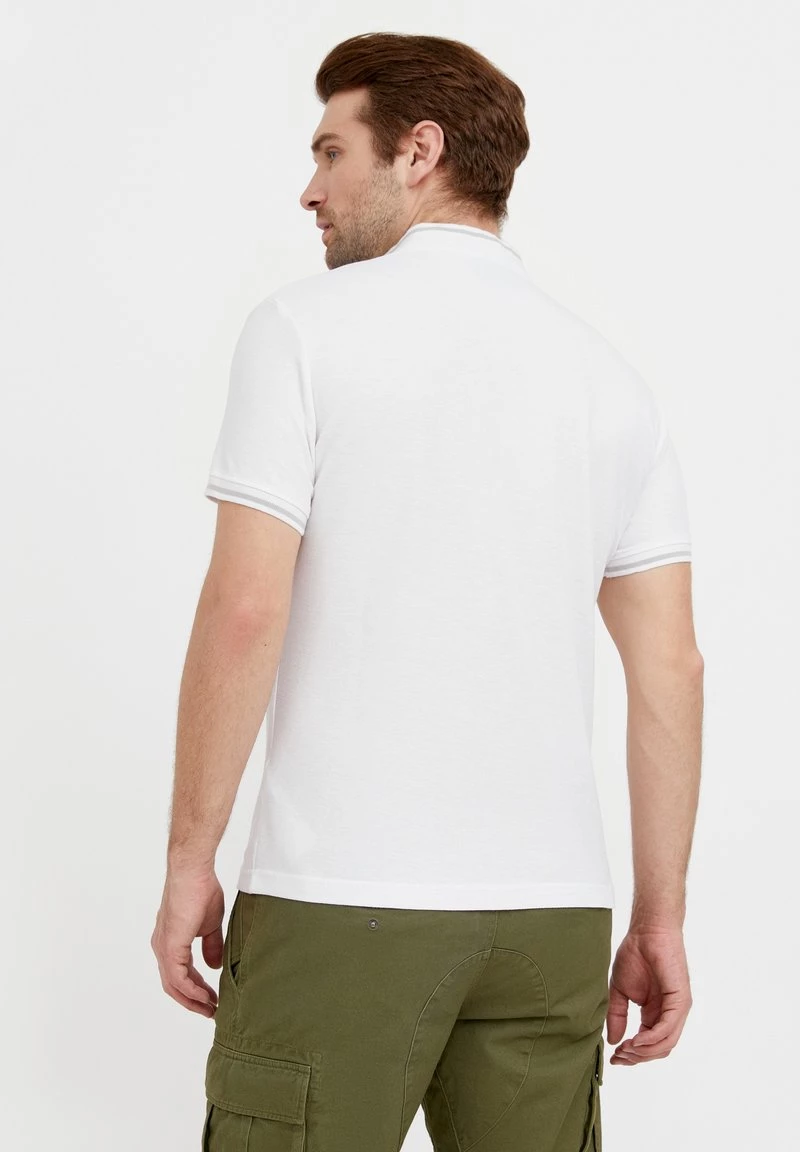 Finn Flare Herren T-Shirt Basic - White 5 Finn Flare Herren T-Shirt Basic - White – Bild 3