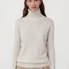 Finn Flare Damen ROLLKRAGEN - Strickpullover - Beige