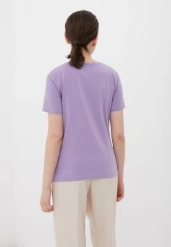 Finn Flare Damen T-Shirt Basic - Violet 10 Finn Flare Damen T-Shirt Basic - Violet -Finn Flare Verkaufsladen eea7c7bb2732439aa8c9bfbc63748ab9