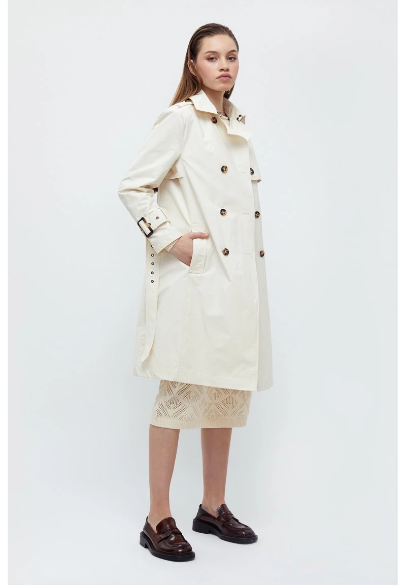 Finn Flare Trenchcoat - Beige | Damen 4 Finn Flare Trenchcoat - Beige | Damen – Bild 2