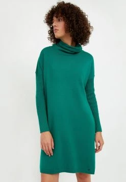 Finn Flare Damen Strickkleid - Green