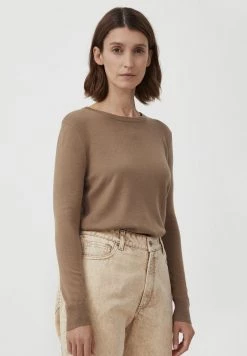 Finn Flare Strickpullover - Dark Beige | Damen -Finn Flare Verkaufsladen efb8a6fce1c0441888b5782edbd7e3cc
