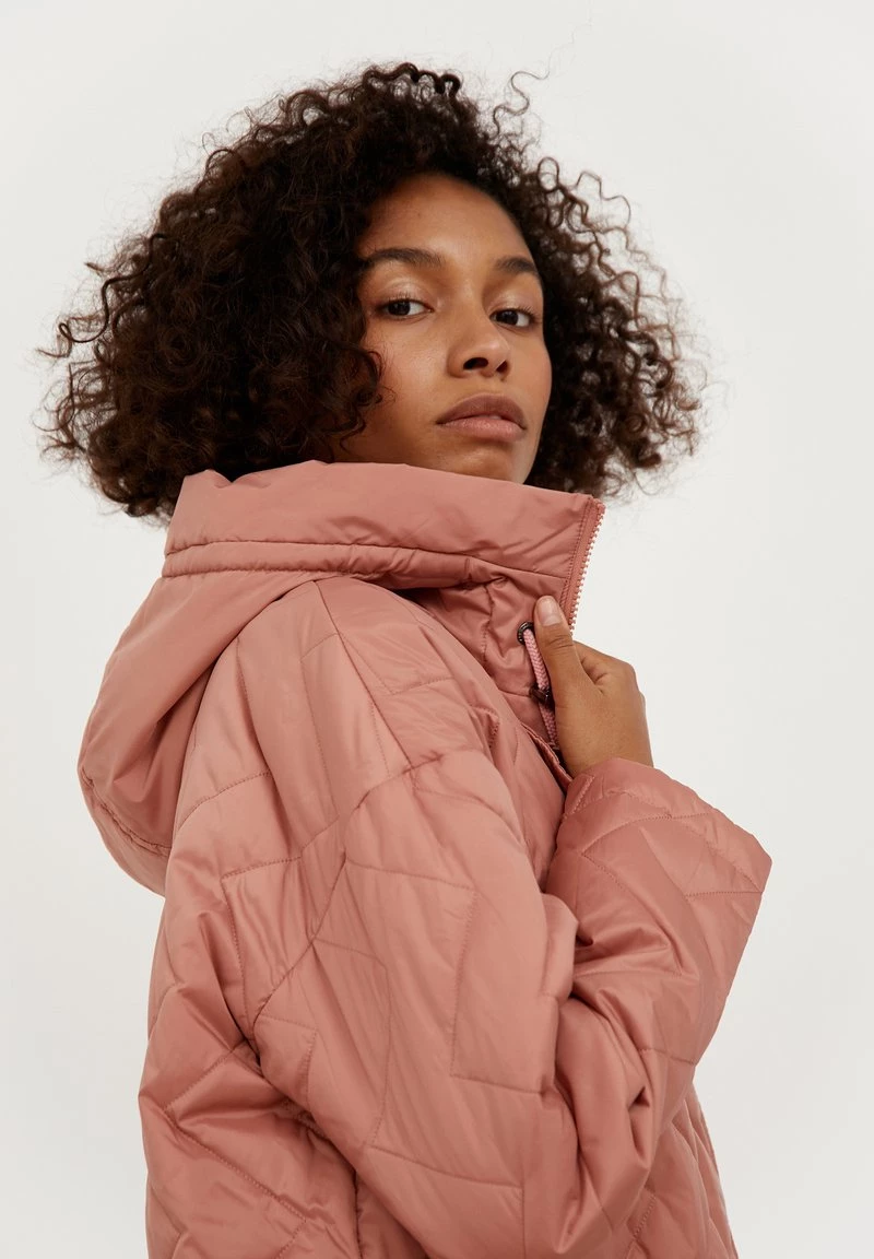 Finn Flare Damen Wintermantel - Light Pink 6 Finn Flare Damen Wintermantel - Light Pink – Bild 4