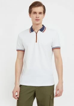 Finn Flare Herren Poloshirt - White